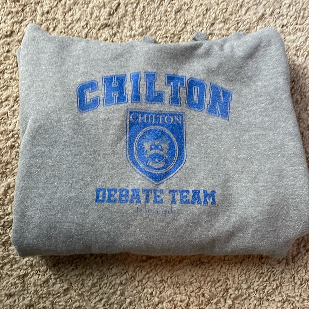 Gilmore Girls Chilton Debate Team Hoodie Size Women’s Medium Warner Brothers